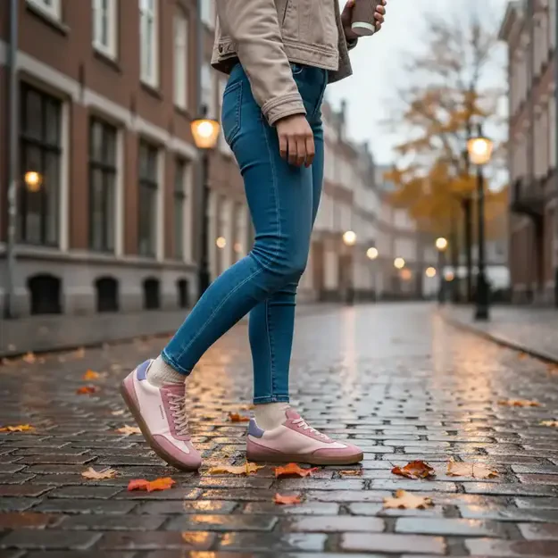 Groundies Panama Pink Orchid – Women’s Retro Barefoot Sneakers