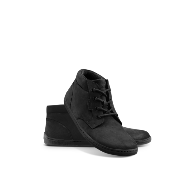 Barefoot Shoes - Be Lenka - Synergy - Fleece - All Black