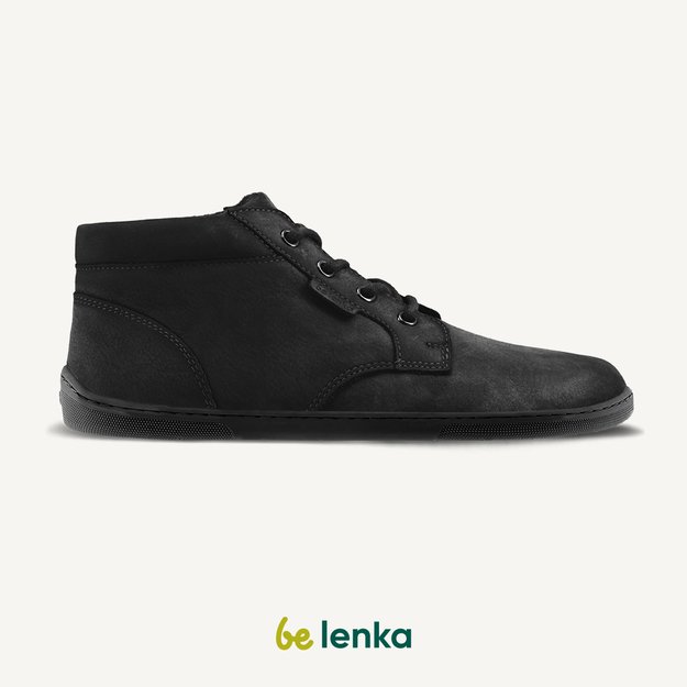 Barefoot Shoes - Be Lenka - Synergy - Fleece - All Black