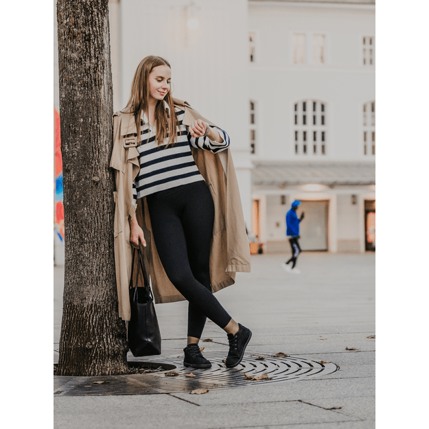 Barefoot Shoes - Be Lenka - Synergy - Fleece - All Black
