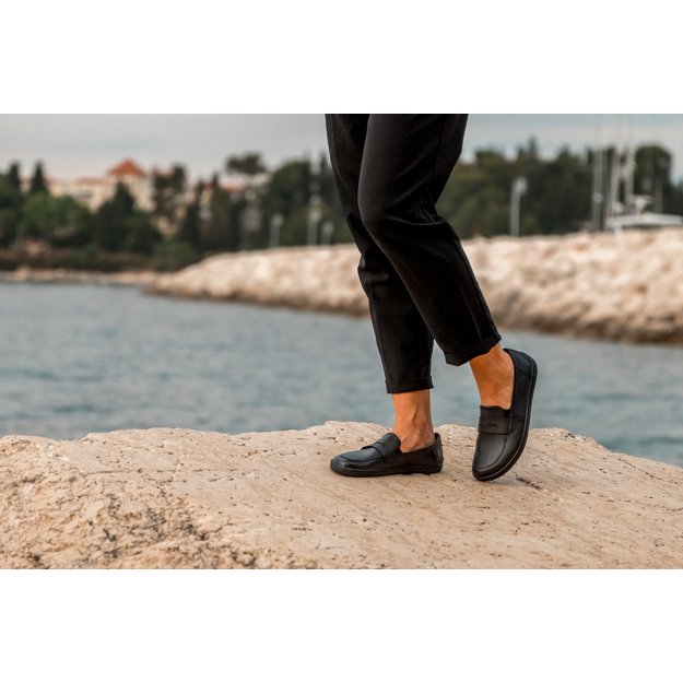 Barefoot Moccasins Be Lenka Buena - All Black (Sandėlio prekė)