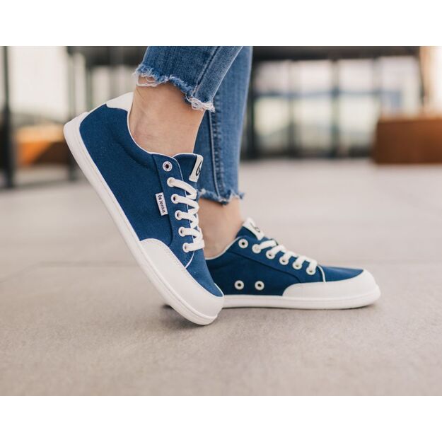 Barefoot Sneakers Be Lenka Rebound - Dark Blue & White