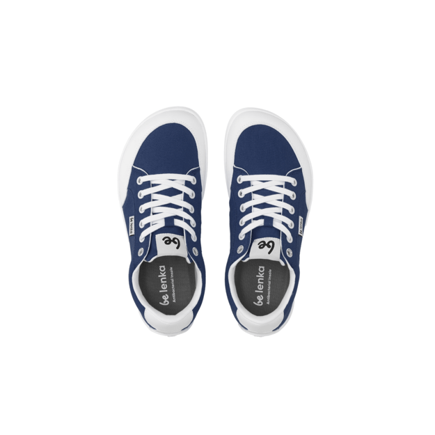 Barefoot Sneakers Be Lenka Rebound - Dark Blue & White