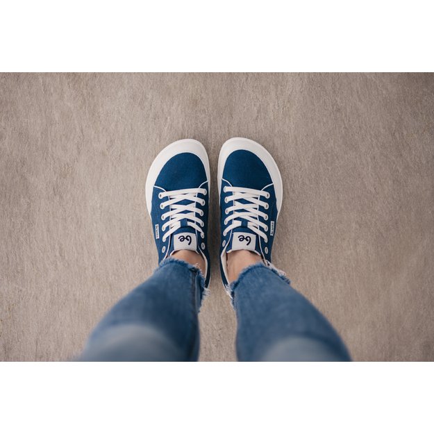 Barefoot Sneakers Be Lenka Rebound - Dark Blue & White