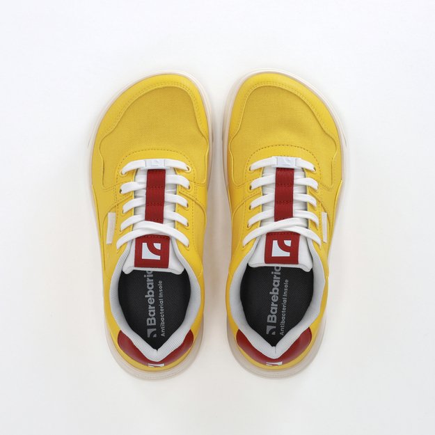Barefoot Sneakers Barebarics Zing - Yellow & Red