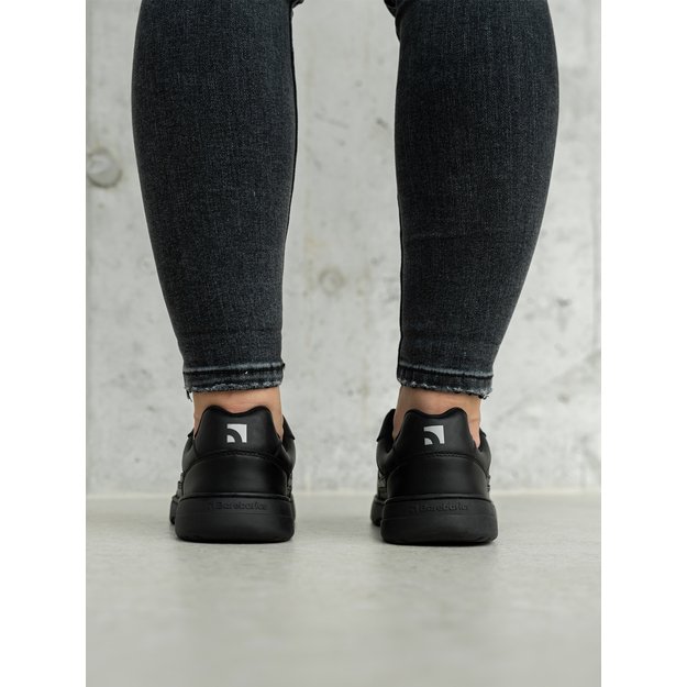 Barefoot Sneakers Barebarics Zing - All Black - Leather