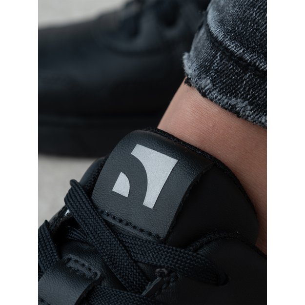 Barefoot Sneakers Barebarics Zing - All Black - Leather
