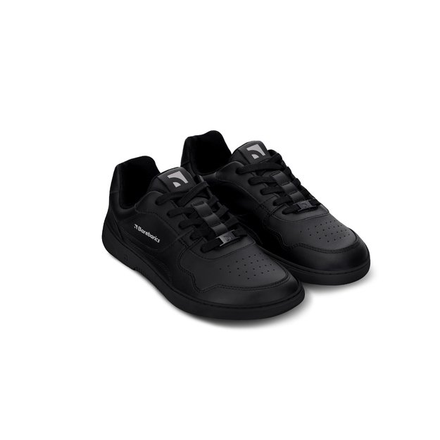 Barefoot Sneakers Barebarics Zing - All Black - Leather