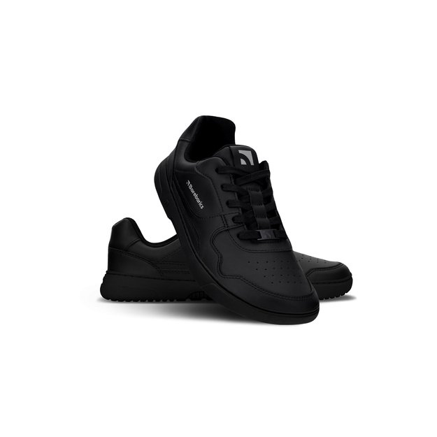 Barefoot Sneakers Barebarics Zing - All Black - Leather