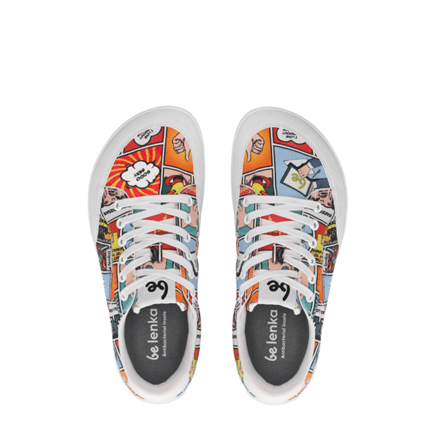 Barefoot Sneakers Be Lenka Rebound - Comics Color 38, 39, 40 dydžiai. Šiauliai 