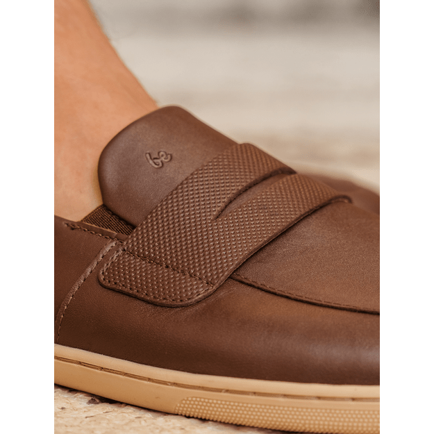 Barefoot Moccasins Be Lenka Buena - Dark Brown & Beige