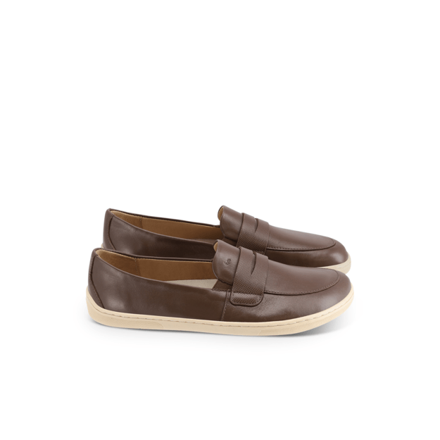 Barefoot Moccasins Be Lenka Buena - Dark Brown & Beige