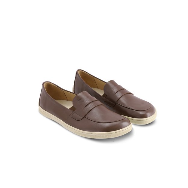 Barefoot Moccasins Be Lenka Buena - Dark Brown & Beige