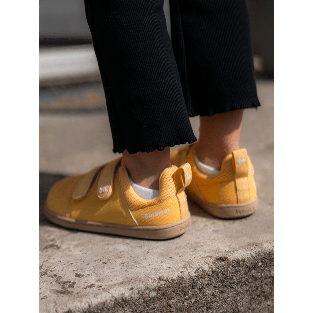 Kids barefoot sneakers Be Lenka Bounty Junior - Yellow