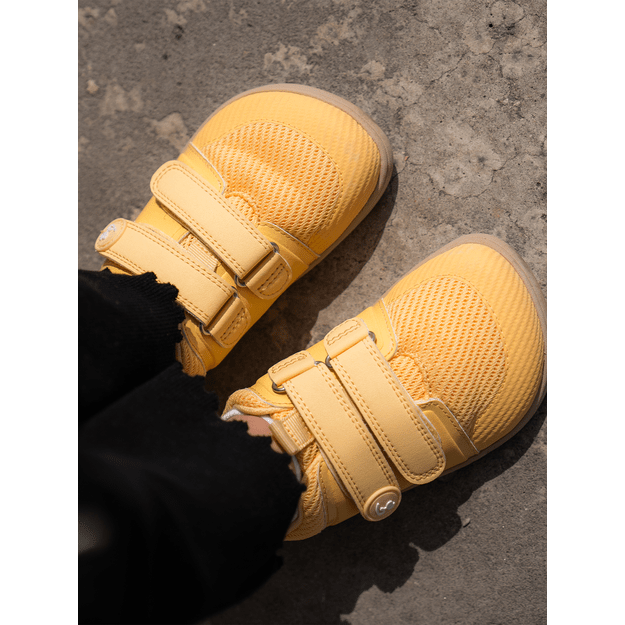 Kids barefoot sneakers Be Lenka Bounty Junior - Yellow