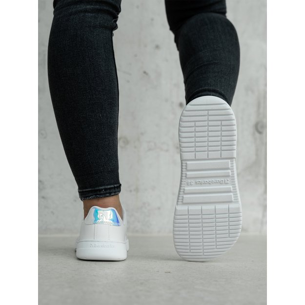 Barefoot Sneakers Barebarics Icara - White & Pastel Iridescent
