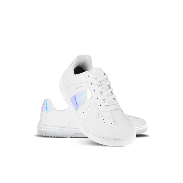 Barefoot Sneakers Barebarics Icara - White & Pastel Iridescent