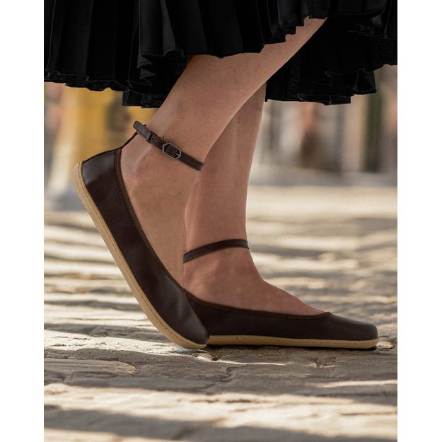 Ballet Flats Be Lenka Florence - Dark Brown