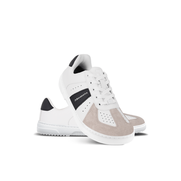 Barefoot Sneakers Barebarics Icara - White & Beige