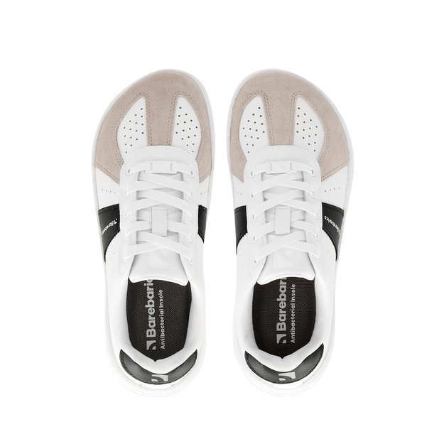 Barefoot Sneakers Barebarics Icara - White & Beige