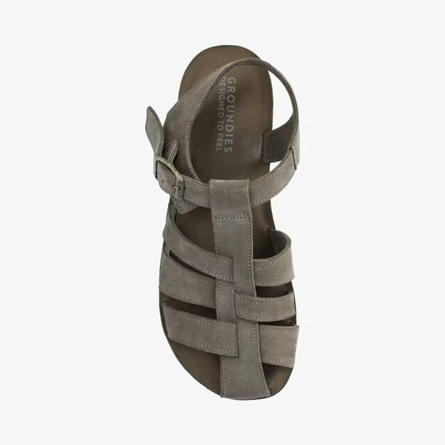 Barefoot Sand&aacute;ly GROUNDIES&reg; Catania Khaki