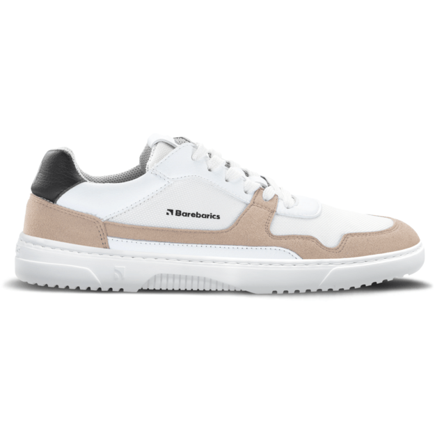 Barefoot kedai Barebarics - Zing - White & Beige