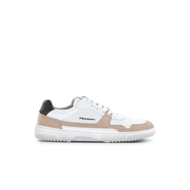 Barefoot kedai Barebarics - Zing - White & Beige