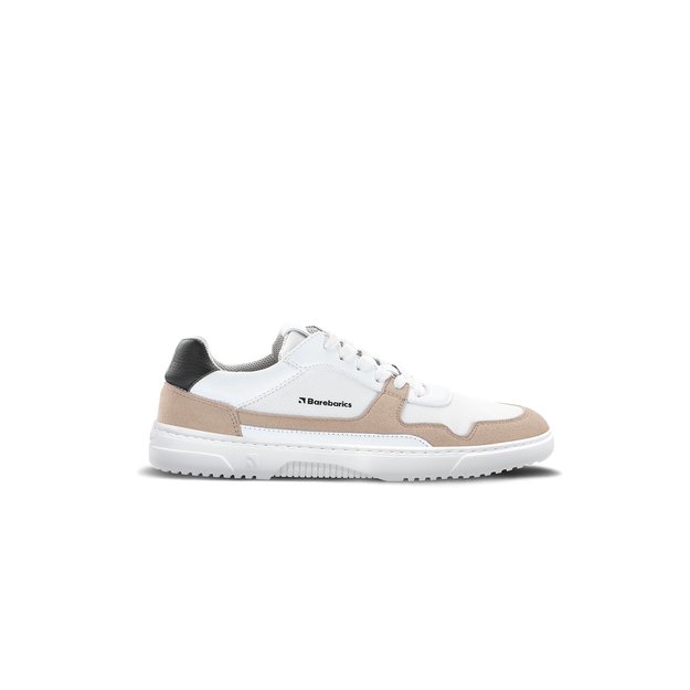 Barefoot kedai Barebarics - Zing - White & Beige