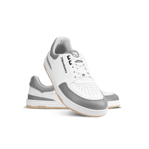 Barefoot kedai Barebarics Wave - White & Grey
