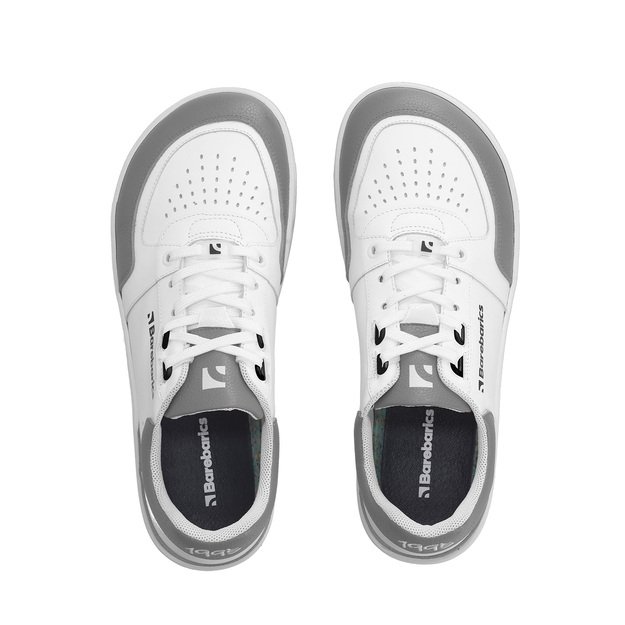 Barefoot kedai Barebarics Wave - White & Grey