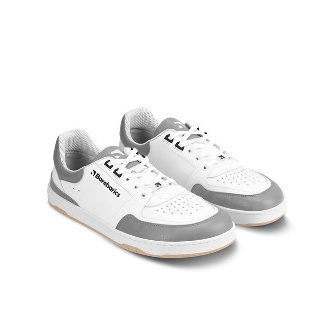 Barefoot kedai Barebarics Wave - White & Grey