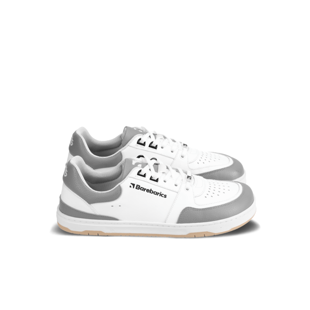 Barefoot kedai Barebarics Wave - White & Grey
