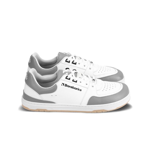 Barefoot kedai Barebarics Wave - White & Grey