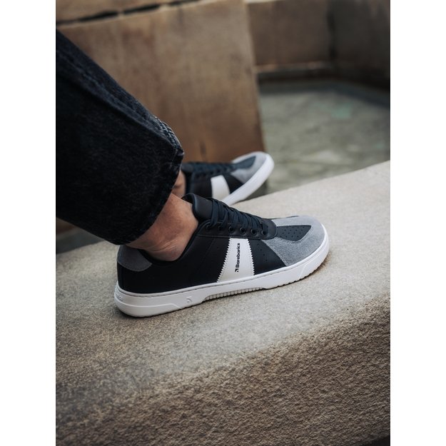 Barefoot kedai Barebarics Icara - Black & Dark Grey 12