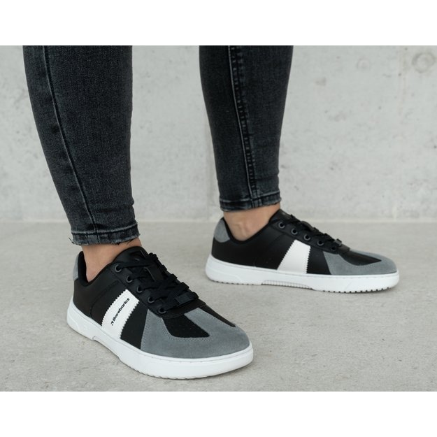 Barefoot kedai Barebarics Icara - Black & Dark Grey