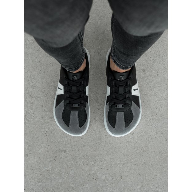 Barefoot kedai Barebarics Icara - Black & Dark Grey