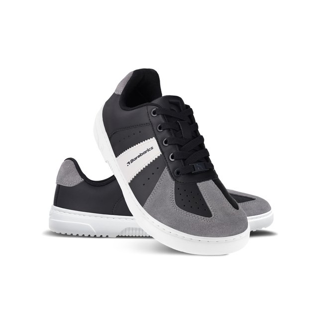 Barefoot kedai Barebarics Icara - Black & Dark Grey