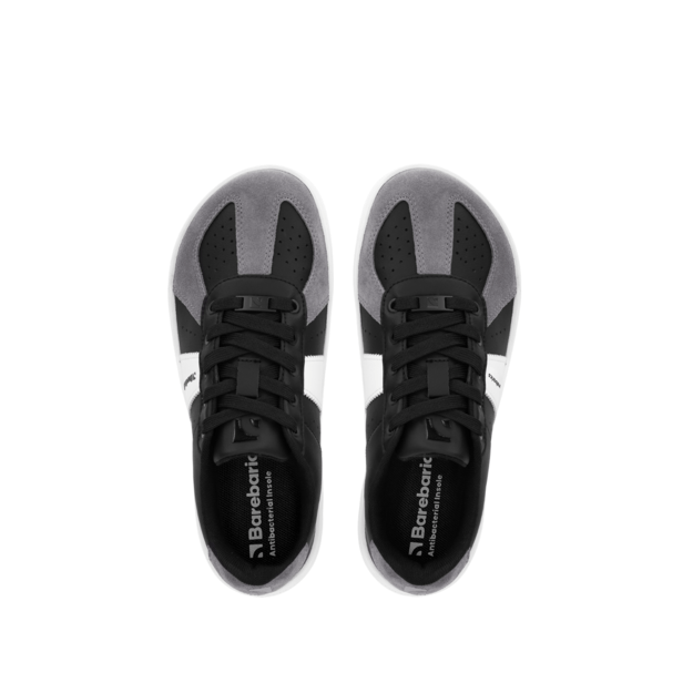 Barefoot kedai Barebarics Icara - Black & Dark Grey