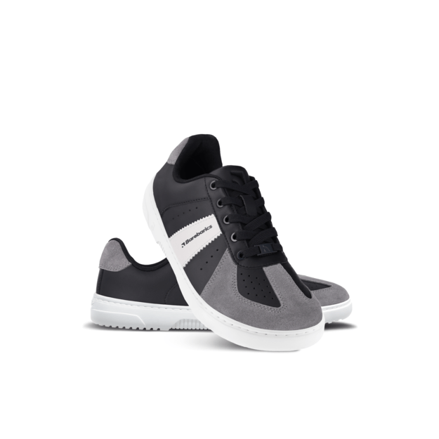 Barefoot kedai Barebarics Icara - Black & Dark Grey
