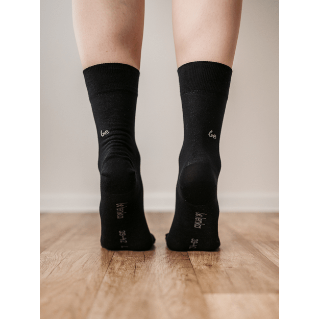 Barefoot kojinės - Crew - Essentials - juoda