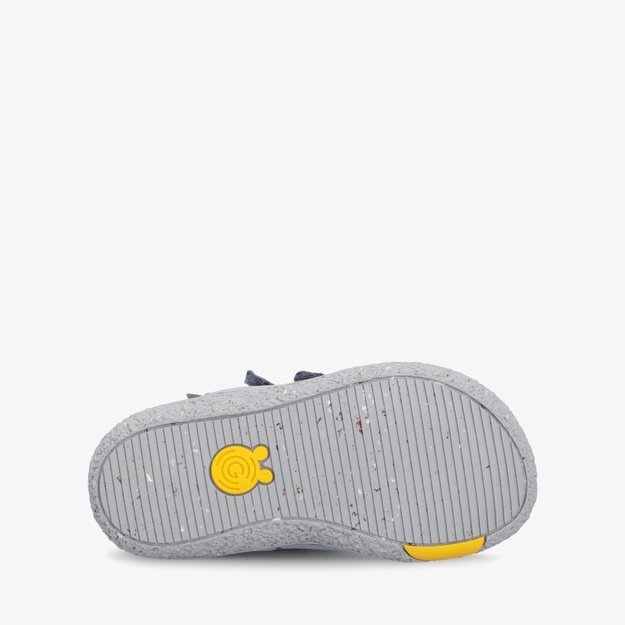 Dětsk&eacute; Barefoot Zateplen&eacute; Kotn&iacute;kov&eacute; Boty GROUNDIES&reg; Ottawa Modro Žlut&eacute;