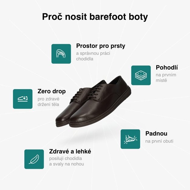 Barefoot Polobotky GROUNDIES® Trento Čokoládové