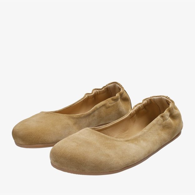 D&aacute;msk&eacute; Barefoot Baler&iacute;ny GROUNDIES&reg; Sleek B&eacute;žov&eacute;