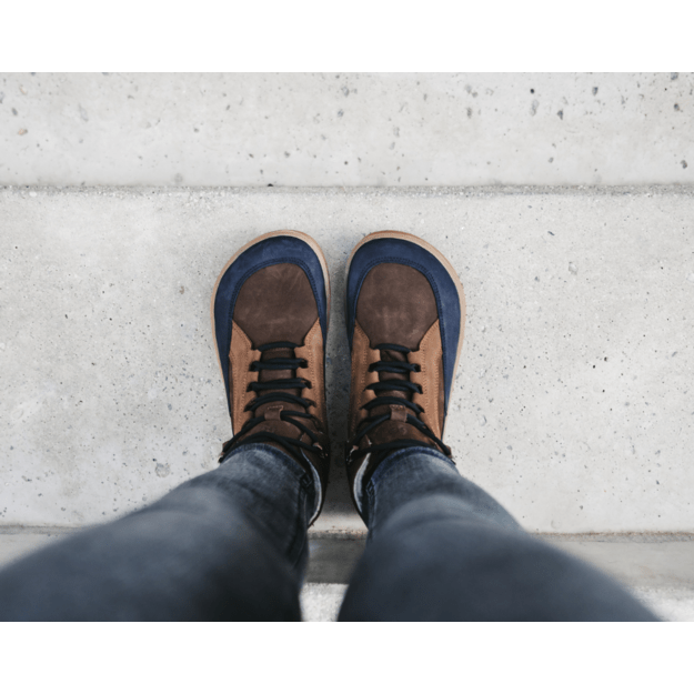 Barefoot Boots Be Lenka York - Brown & Navy 5