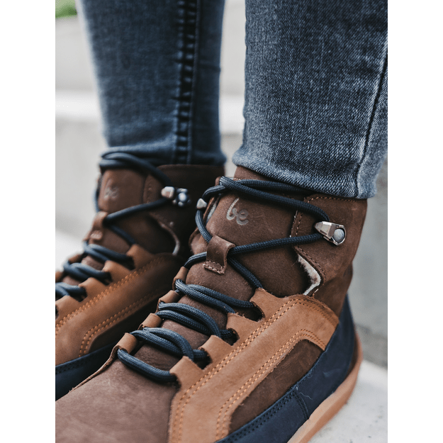 Barefoot Boots Be Lenka York - Brown & Navy 7