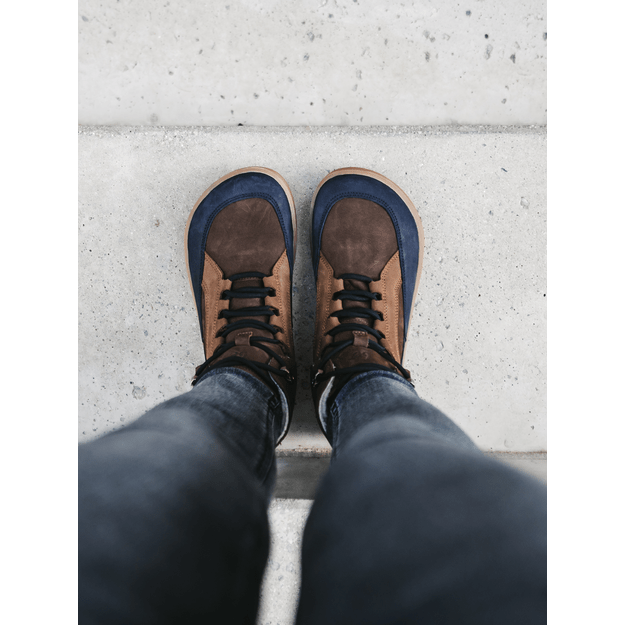 Barefoot Boots Be Lenka York - Brown & Navy 8