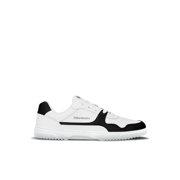 Barefoot Sneakers Barebarics Zing - White & Black - Leather 6