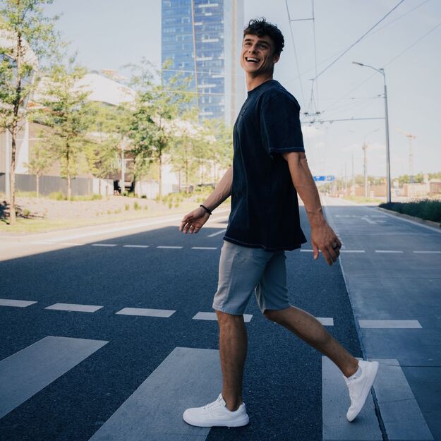 Barefoot Sneakers Barebarics Zing - All White - Leather 4