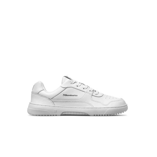 Barefoot Sneakers Barebarics Zing - All White - Leather