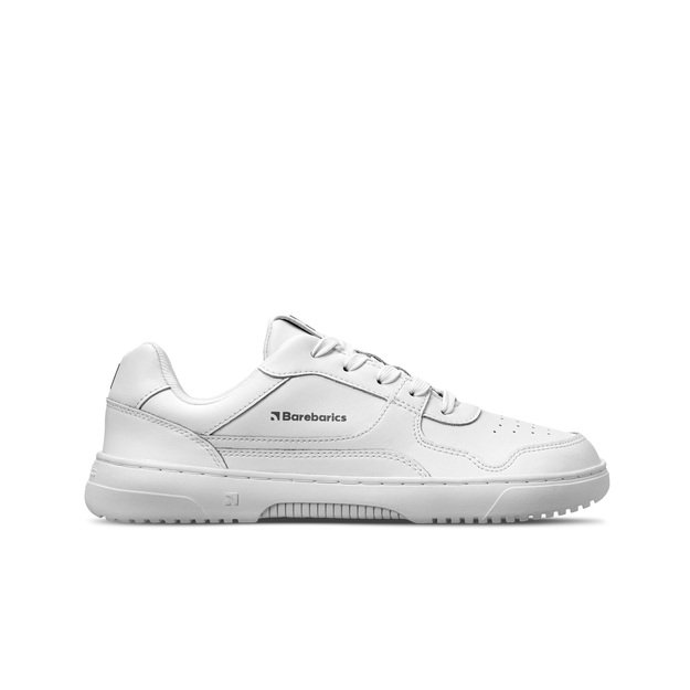 Barefoot Sneakers Barebarics Zing - All White - Leather